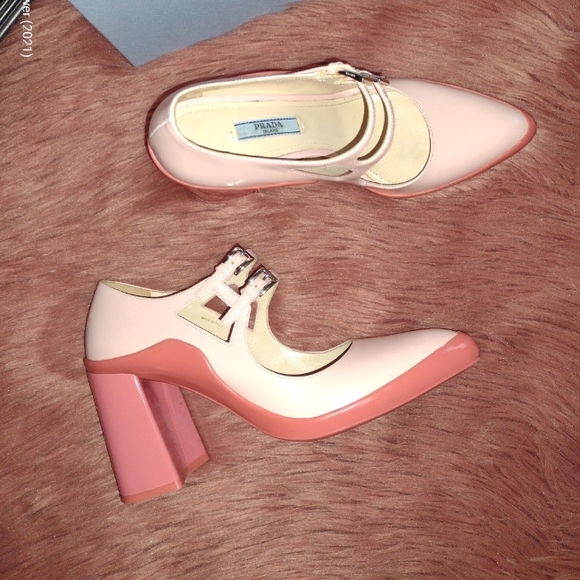 SOLD PRADA RUNWAY 2015 Pink Mary Jane Heels 🩷 PRICE IS FIRM🩷 - Picture 6 of 16